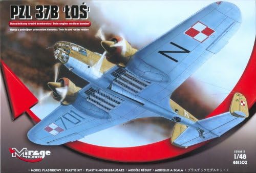 Mirage Hobby PZL 37B LOS Çift Motorlu Orta Bombardıman Uçağı