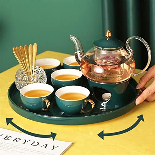 ZLXDP Kahve fincan seti Avrupa seramik fincan seti İngiliz Prenses Öğleden Sonra Çay çay seti Çiçek Demlik Hediyeler