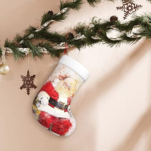 eoefou Noel Çorap Klasik Büyük Çorap Santa Noel 18in Noel Çorap Aile Tatili için Noel Partisi