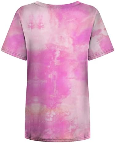 Kız Erkek Pamuklu T Shirt Kısa Kollu Degrade Çiçek Hippi Victoria Batik Brunch Bluz Tshirt Bayan Erkek C7