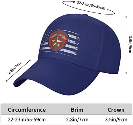 Qauirfe Texas Karayolu Devriye Şapka Unisex Baba Kamyon Rahat Şapka beyzbol şapkası Mavi