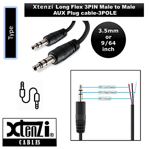 Xtenzı 3pin Jack Flex kablo tel Aksesuarı XT91801 Bas Uzaktan Kumanda Düğmesi ile Uyumlu Rockford Fosgate Başbakan