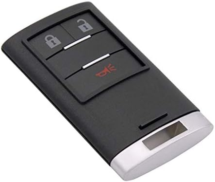 Keyless2Go için Yedek 3 Düğme Yakınlık akıllı anahtar Cadillac NBG009768T 20984232