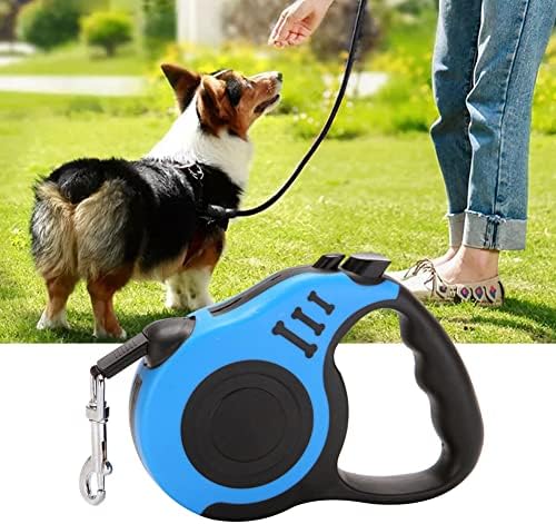 Geri çekilebilir Köpek Tasma 9.8 / 16.4 ft Ağır Pet Yürüyüş Tasma için Küçük / Küçük / Orta / Büyük Köpek veya Kedi