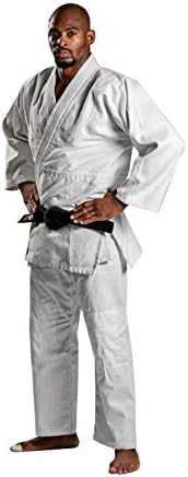 Ronin Judo Gi-Profesyonel Dövüş Sanatları Üniforması - Tek Örgü Ağartıcı Kimono - Rekabet veya Eğitim için Mükemmel