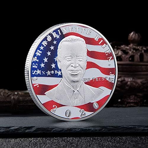 Mary Joe Biden 2020 ABD Başkanlık Seçim Mücadelesi Coin Madalya ve hatıra parası Amerikan Bayrağı, F, 2 adet