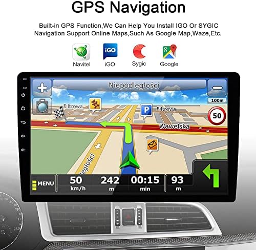 GOJOHO Android 12 Araba Radyo Stereo Honda Accord Spirior 2009-2013 için,9 inç GPS Navigasyon Dahili Kablosuz Araç
