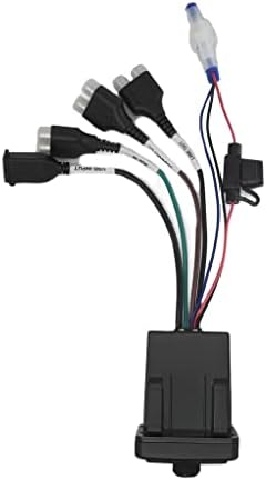UTV Stereo DMR0 Bluetooth Dijital Medya Alıcısı-Subwoofer Kontrollü Çift Rocker Anahtarı Boyutu Herhangi Bir Polaris