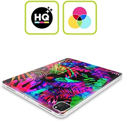 Kafa Çantası Tasarımları Resmi Lisanslı Haroulita Papağan Tropikal Yumuşak Jel Kılıf Apple iPad Pro 12.9 ile Uyumlu