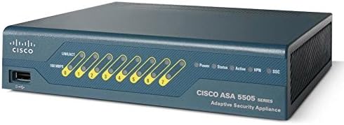 Sınırlı Sayıda Kullanıcısı Olan Cisco ASA 5505 SEC PLUS Cihazı, HA 3DES / AES