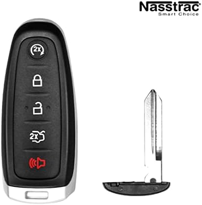Nasstrac Yeni Akıllı Anahtar fob, fit 2011-2020 Ford / 5 Düğmeli PEPS / PN: 164-R8091 / FCC KİMLİĞİ: M3N5WY8609