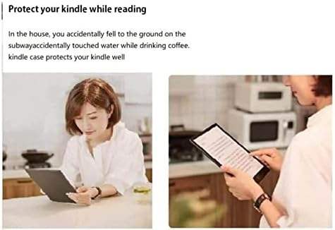 Kılıf için 6 Kindle Paperwhite (SADECE Uyar 10th Nesil, 2018 Yayımlanan), Prim Malzeme Kapak ile Otomatik Uyku /
