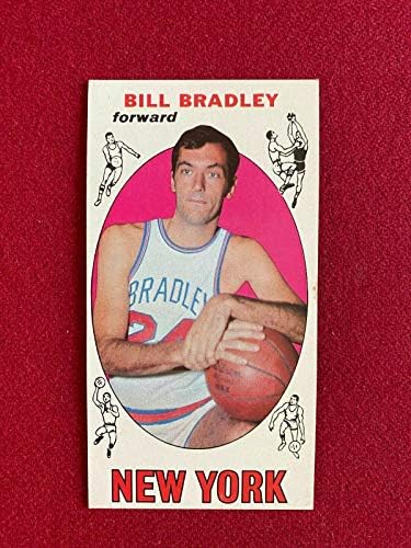 1969-70, Bill Bradley, TOPPS Çaylak Kartı-Knicks (Kıt / Eski) - Beyzbol Slabbed Çaylak Kartları
