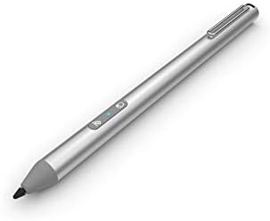 Broonel Gümüş Şarj Edilebilir USI Stylus Kalem-HP Chromebook x360-14c-ca0003na (133U4EA)ile uyumlu