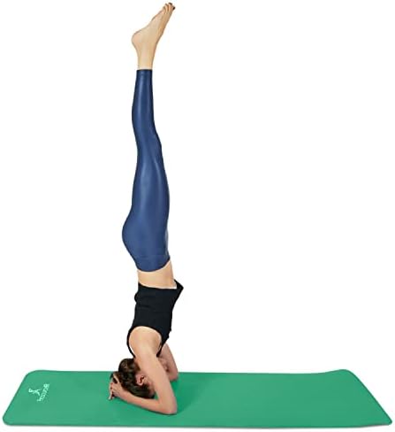 ProsourceFit Ekstra Kalın Yoga Pilates egzersiz matı, Ev için Yastıklı Egzersiz matı, Erkekler ve Kadınlar için Yudumsuz