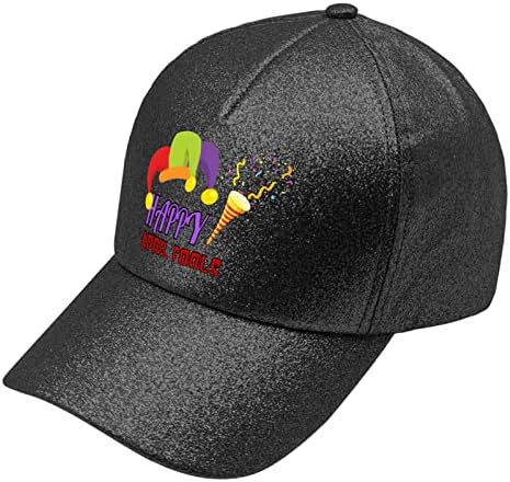 Nisan Aptallar Günü Şapkaları Çocuk beyzbol şapkası Ayarlanabilir Şapka, Mutlu Nisan Aptallar Baba Şapkası