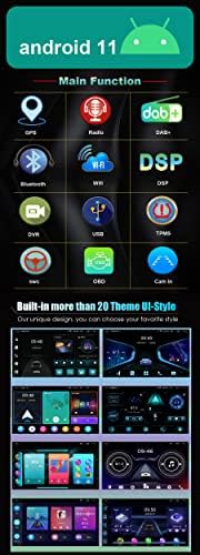 10.1 DVR + Peugeot 2008 2013-2020 İçin Android 11 Araba Stereo Carplay Kafa Ünitesi GPS Android Otomatik Bluetooth