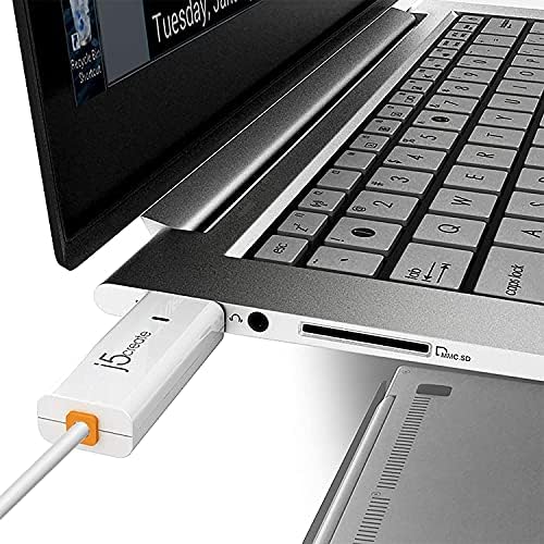 j5create JUC400 Veri, Klavye ve Fare Paylaşımı/Aktarımı USB Kablosu Mac ve Windows Arasında Veri Aktarımı [Solucan