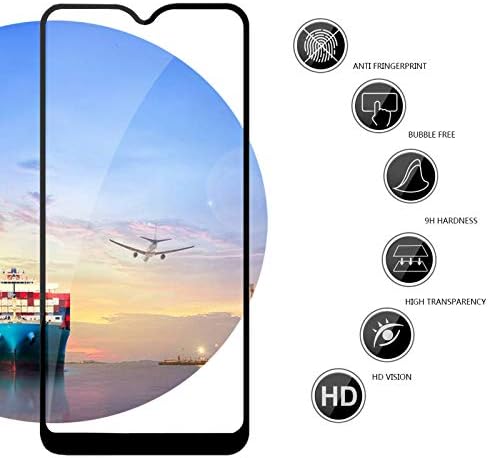 Temperli Cam Ekran Koruyucu ile Dretal Galaxy A32 5G durumda, Samsung Galaxy A32 5G için döner tutucu Kickstand ile