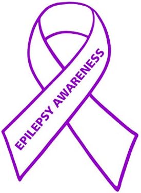 Epilepsi Farkındalığı (5 x 3-3/4) Boya Kesim Çıkartması TAMPON çıkartması Pencereler, Arabalar, Kamyonlar, Dizüstü