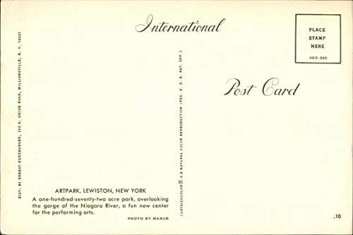 Artpark Lewiston, New York NY Orijinal Vintage Kartpostal
