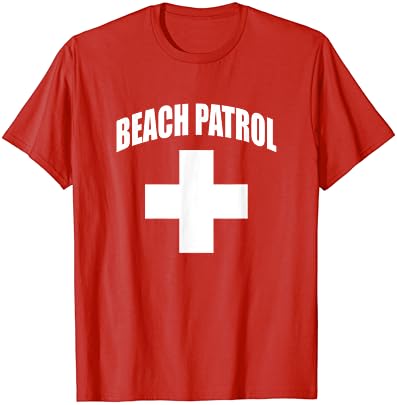 Plaj Devriye Güvenlik Cankurtaran T-Shirt