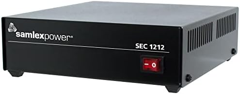 Samlex SEC - 1212 Masaüstü Anahtarlama Güç Kaynağı Giriş: 120 VAC, Çıkış: 13,8 VDC, 10 Amper UL Onaylı
