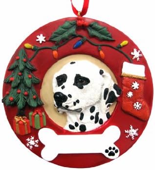 E & S Pets Dalmaçyalı Kişiselleştirilmiş Noel Süsü