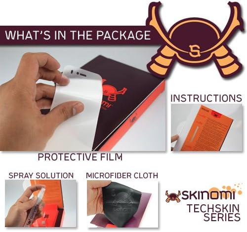 Skinomi Ekran Koruyucu ile Uyumlu Kindle Yangın HD 7 (2014) Temizle TechSkin TPU Anti-Kabarcık HD Film