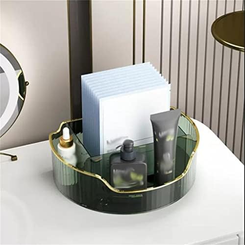 QUANJJ Kozmetik saklama kutusu Akrilik Masaüstü Tuvalet Masası Ruj Cilt Bakım Ürünleri Bölmeli Depolama Rafı