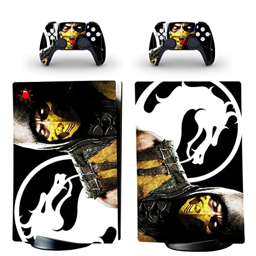 PS5 DİJİTAL Oyun Ninja Mortal En İyi Savaş Kombat X PS4 veya PS5 Cilt Sticker PlayStation 4 veya 5 Konsol Ve Kontrolörleri