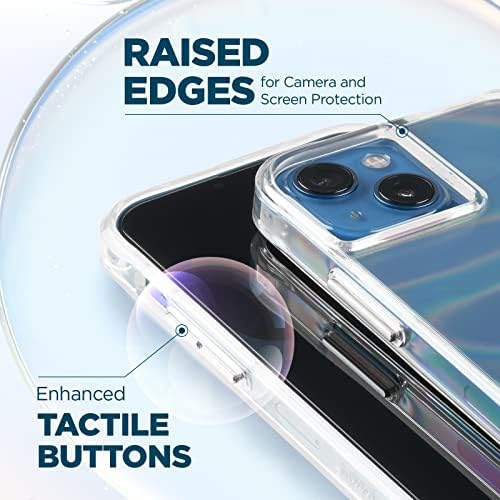 Case-Mate iPhone 13 Pro Kılıf-Sabun Köpüğü [10FT Düşme Koruması] [Kablosuz Şarj Uyumlu] iPhone 13 Pro 6.1 için Yanardöner