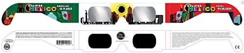 Güneş Tutulması Gözlükleri - 10 çift - AAS Onaylı - ISO Sertifikalı Tüm güneş tutulmaları için güvenli - (Meksika)