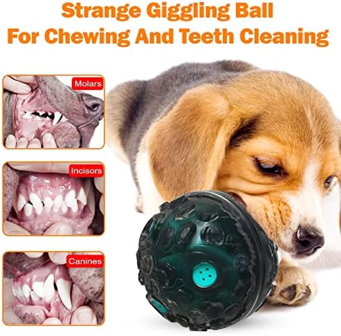 Azymno Gıcırtılı Köpek Oyuncakları Göktaşı Molar Topu Köpek Oyuncak Çift TPR Yumuşak Kabuk Köpek Topları Temiz Dişler