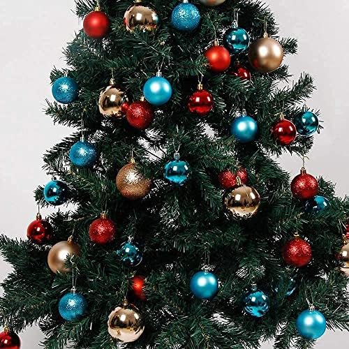 Noel Süsleri Noel Topları, Noel Ağacı Asılı Topları, Kırılmaz Plastik Noel Dekorasyon Topları, Tatil Partisi Dekorasyon
