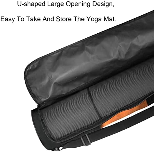 Yoga Mat Çantası, Fil Egzersiz Yoga matı Taşıyıcı Tam Zip Yoga Mat Taşıma Çantası için Ayarlanabilir Kayış ile Kadın